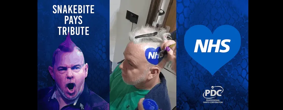 2020 04 19 00 44 42 Peter Wrights tribute to the NHS on the Unibet Home Tour YouTube