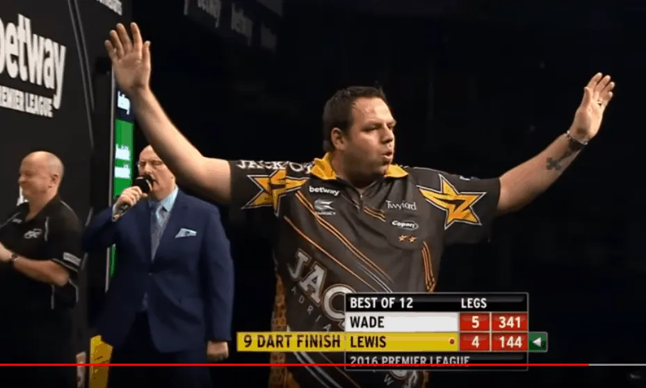 Adrian Lewis 9dart