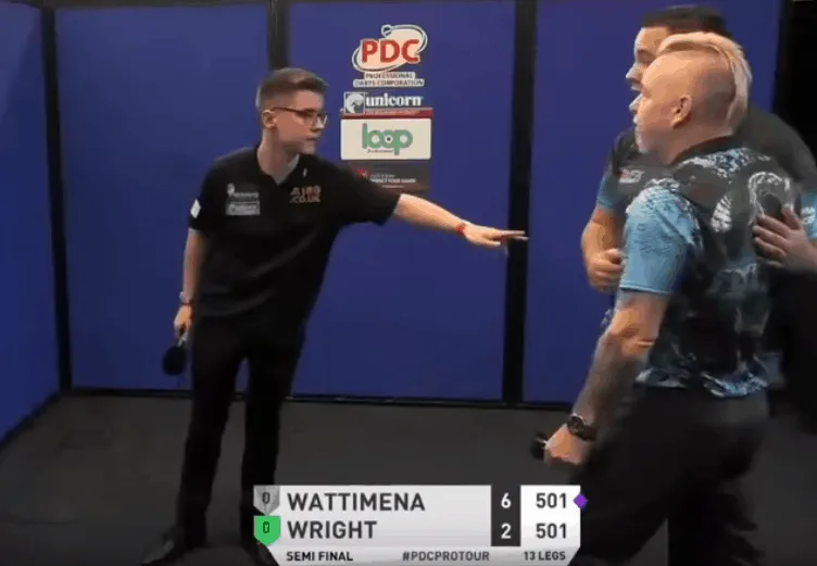 Peter Wright Jermaine Wattimena