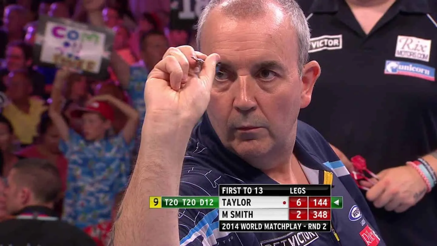 Phil Taylor 9dart 141