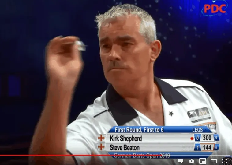 Steve Beaton 9darter GDO19