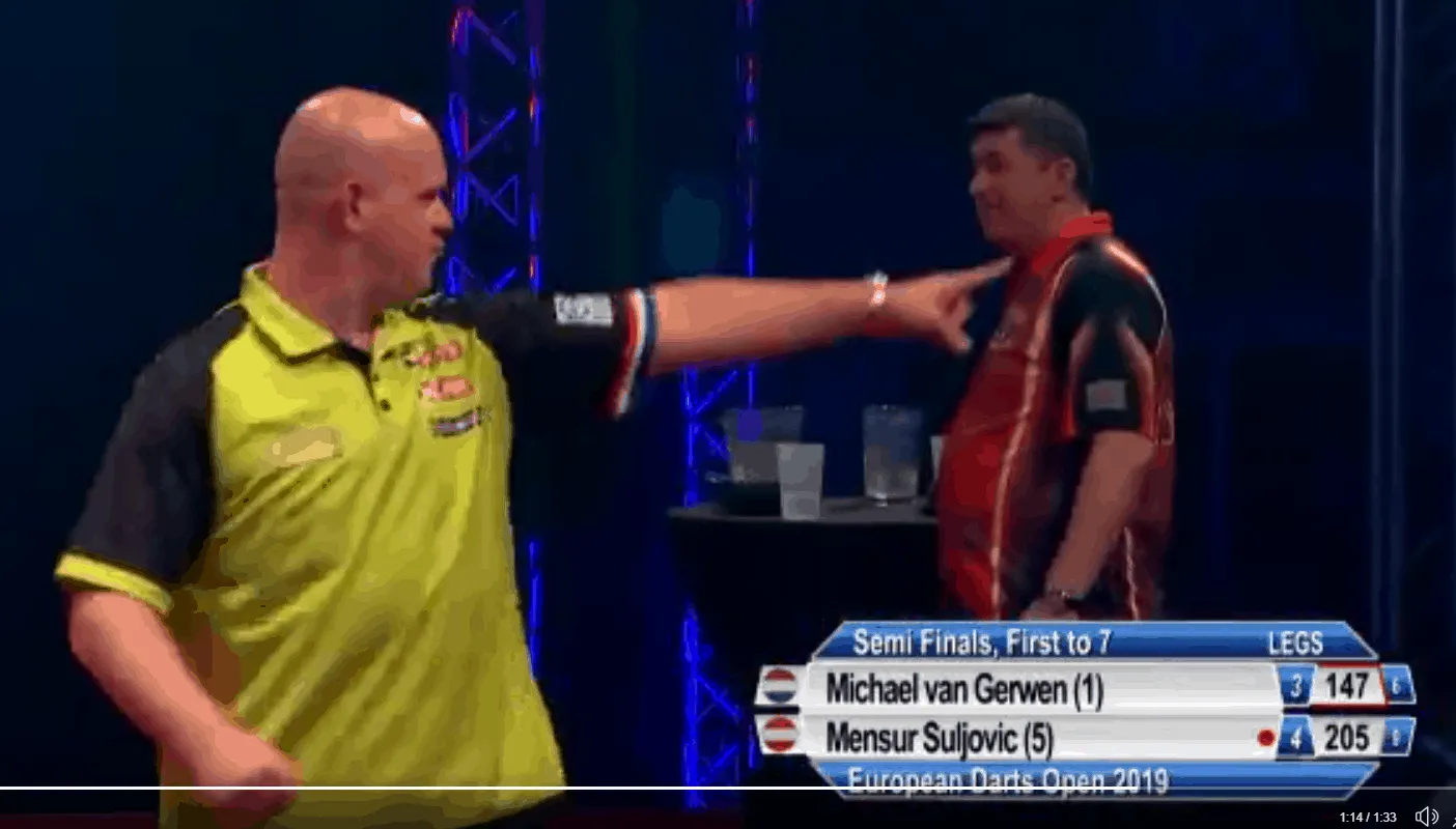 Van Gerwen 9dart 147