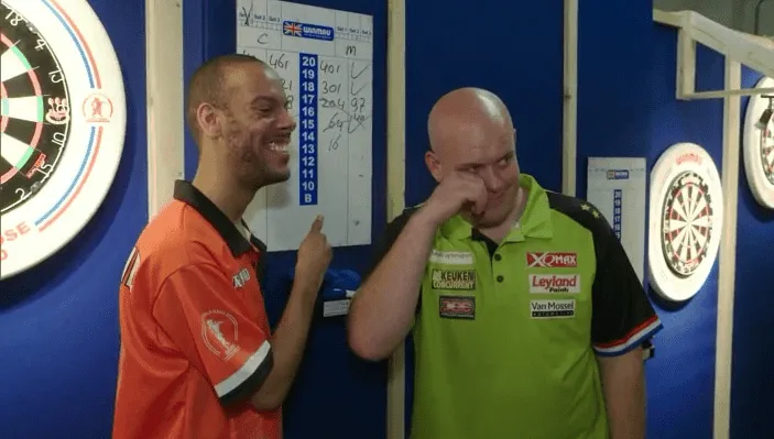 Van Gerwen paradarters