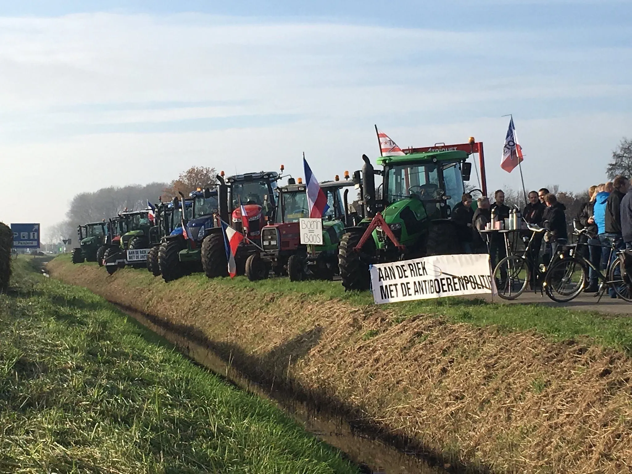 actie boeren veeningen roos feijen1