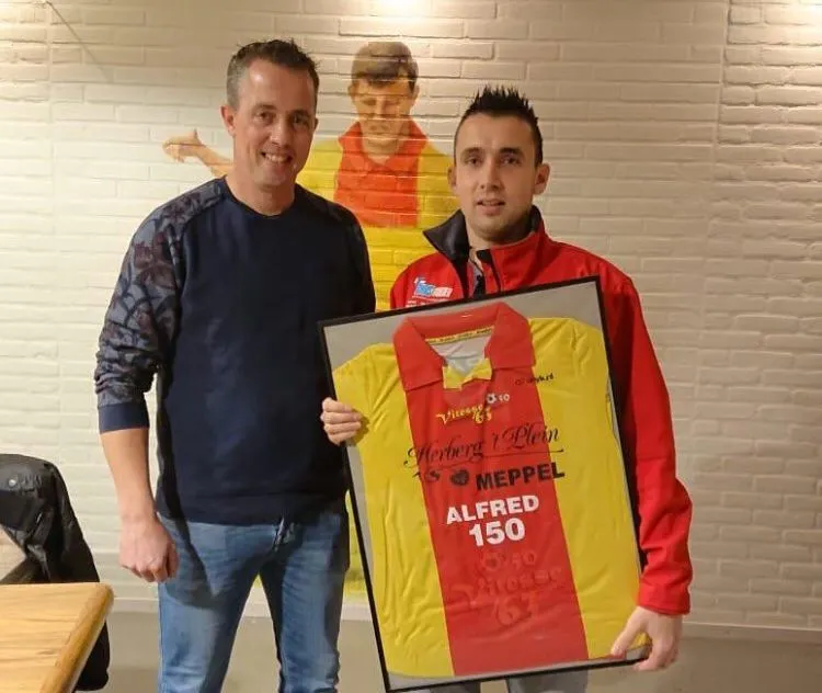 alfred vitesse63 150e wedstrijd1