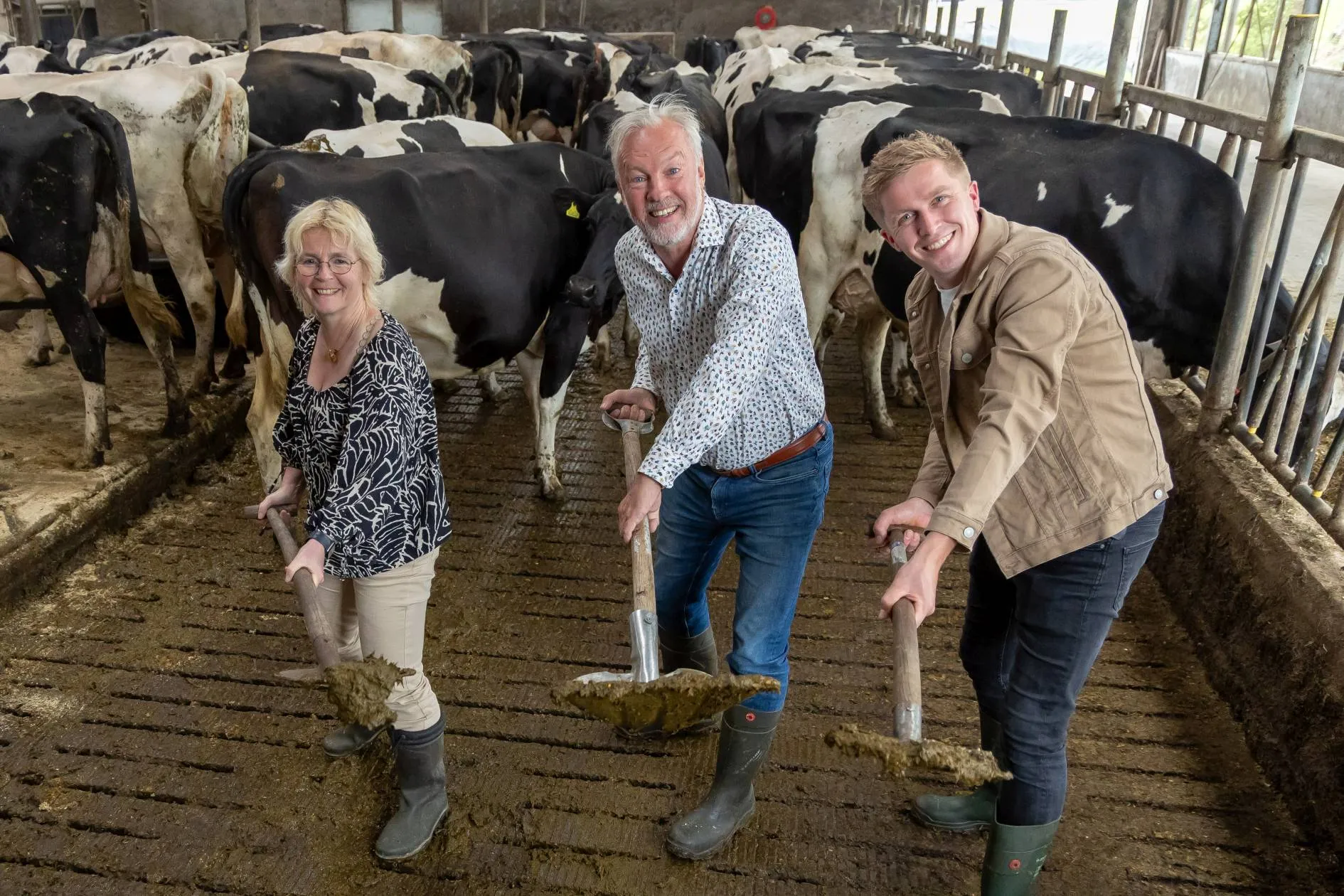 ansen groen gas mest scheppen