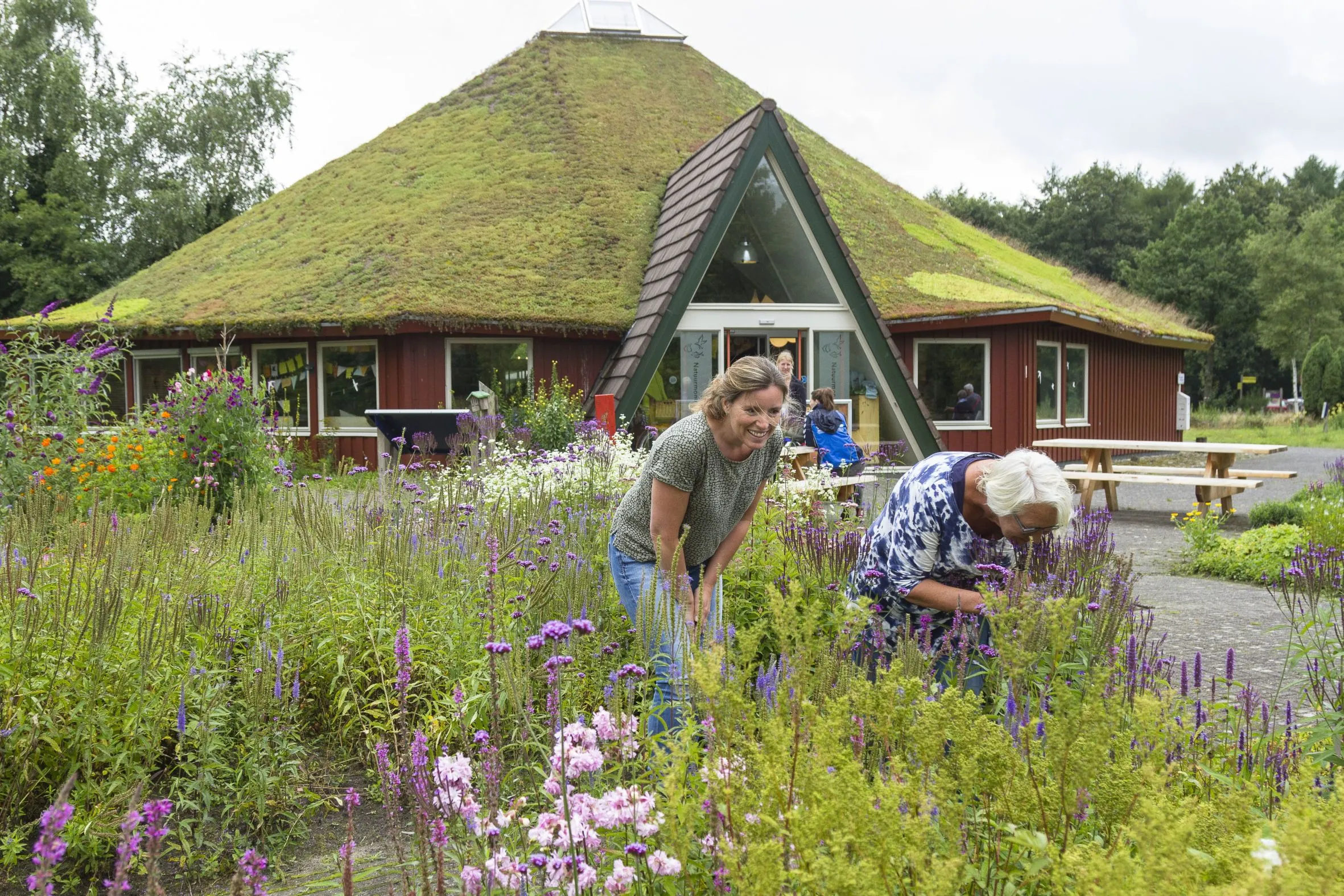 bloementuin bezoekerscentrum andries de la lande cremer