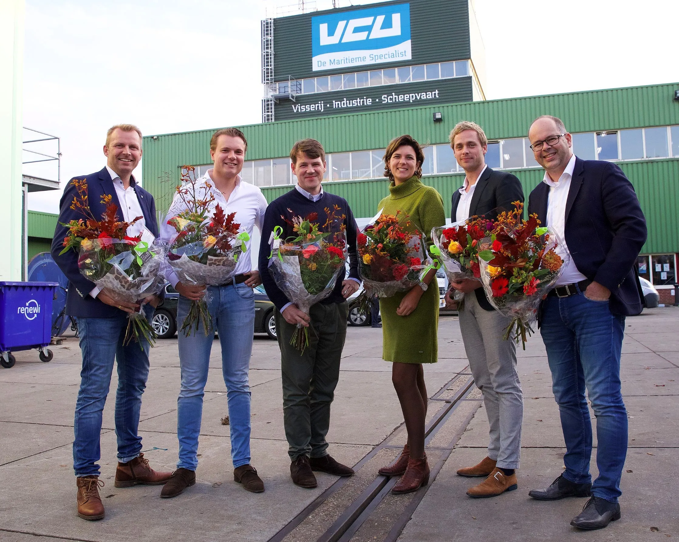 de wijk genomineerden gecomprimeerd