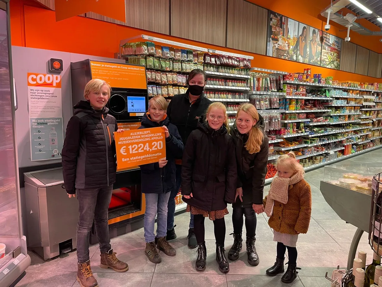 dewijk apollo cheque statiegeldactie