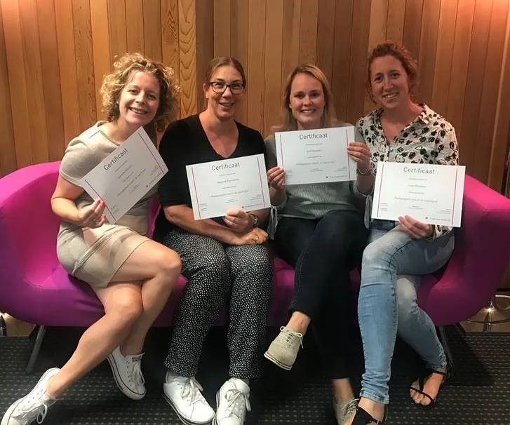 diploma uitreiking ped coach