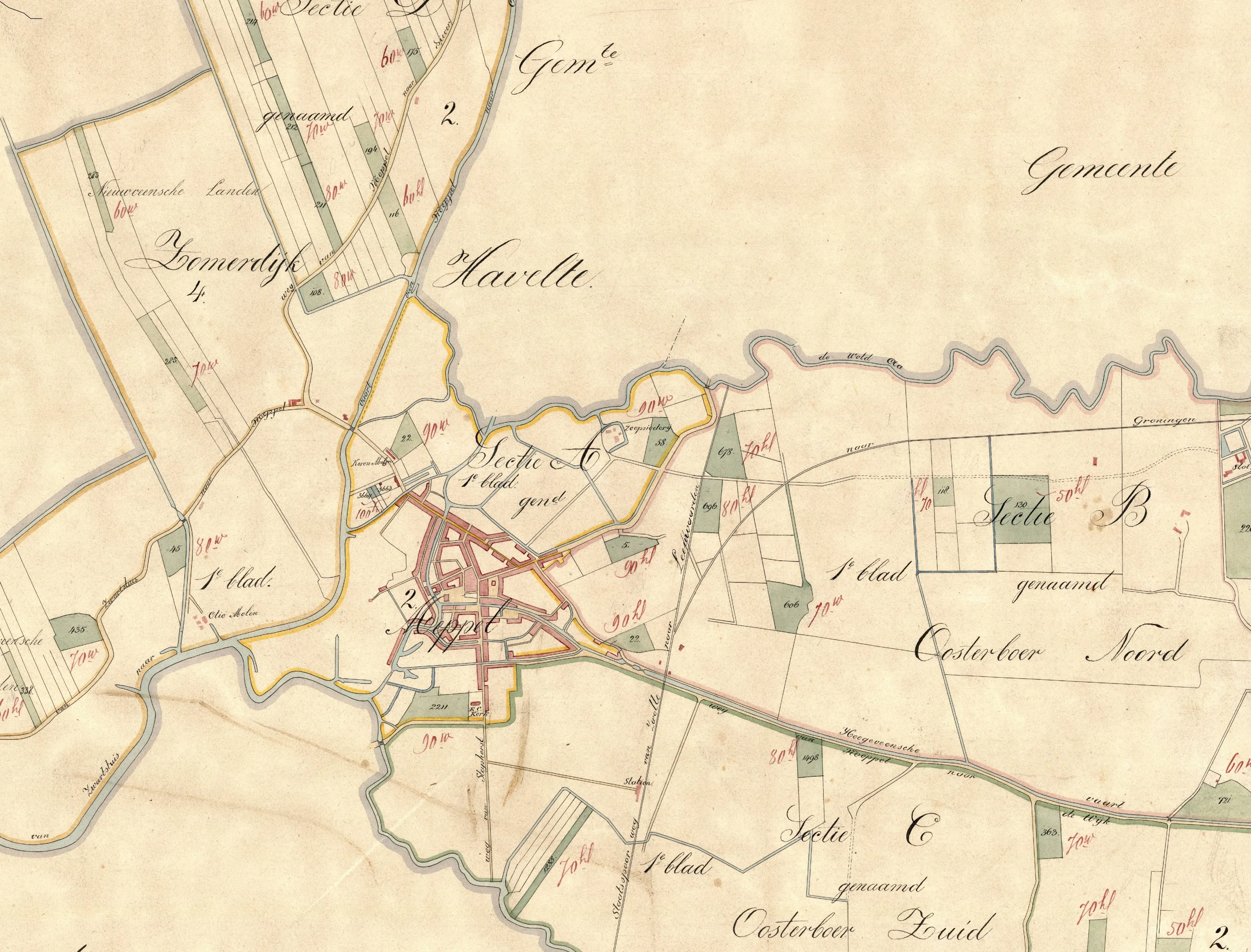 gemeente meppel detail verzamelkaart