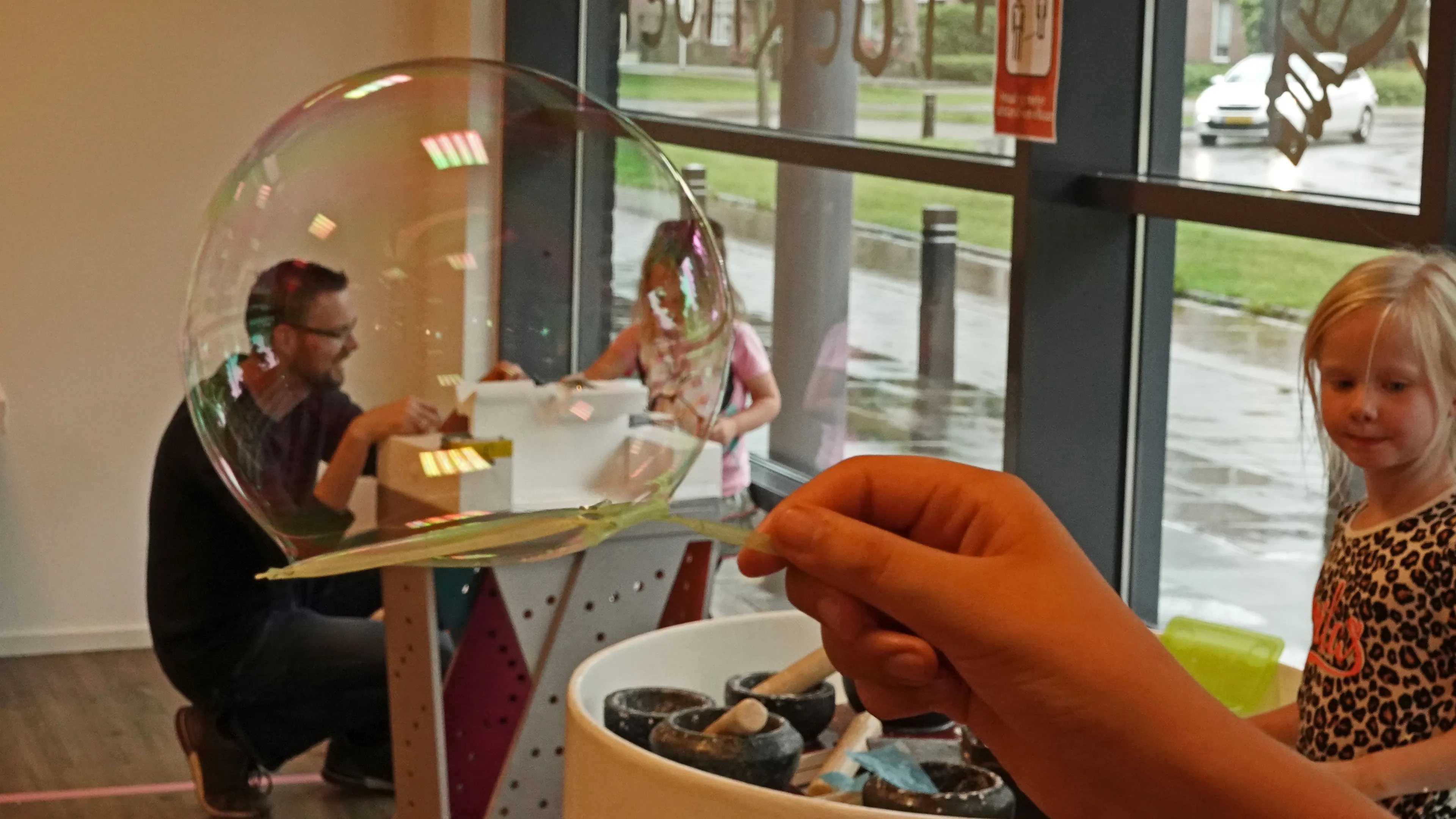 hoogeveen ontdekhoek zeepbel