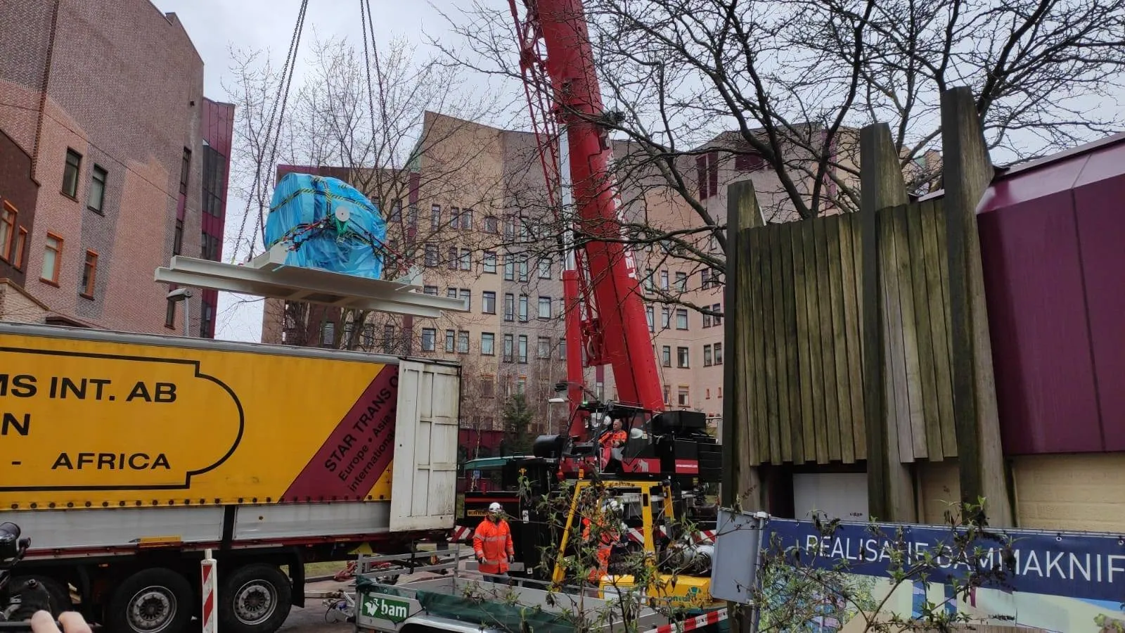 isala gamma knife hijskraan