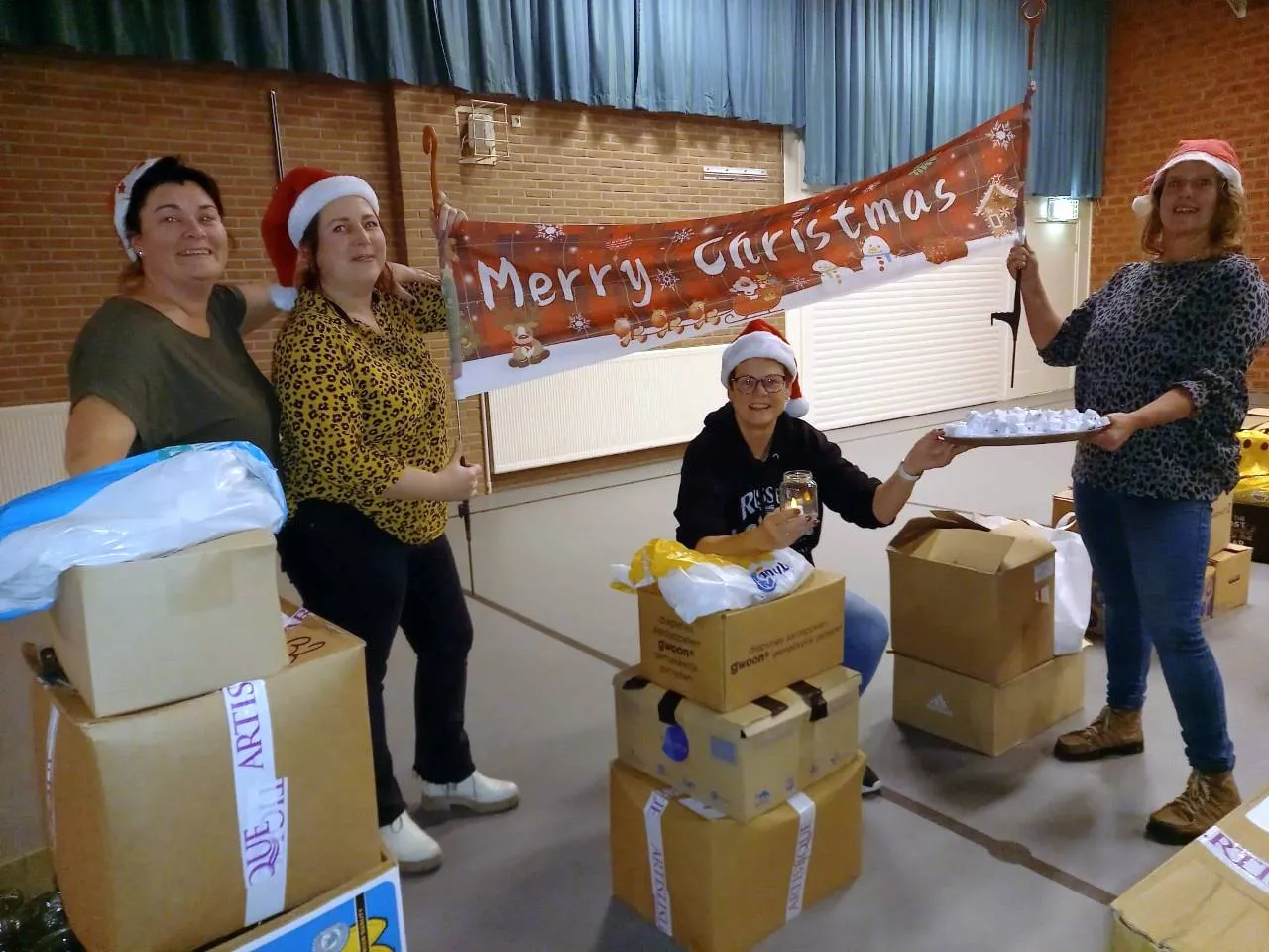 koekange theelichtjes wandeltocht