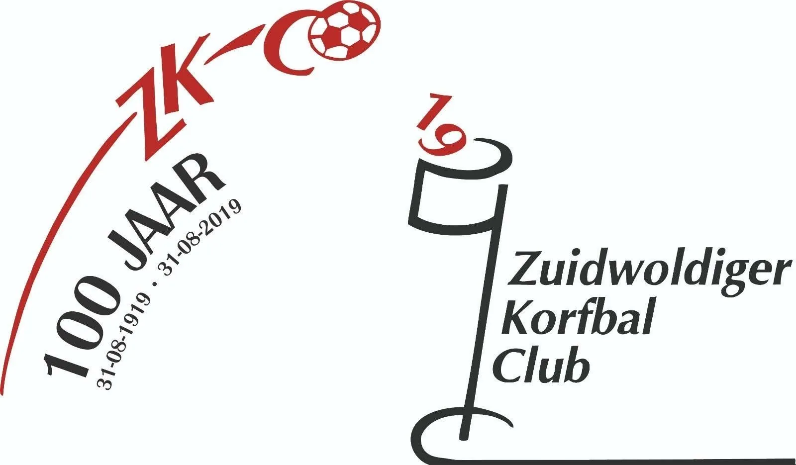 logo zkc 100 jaar