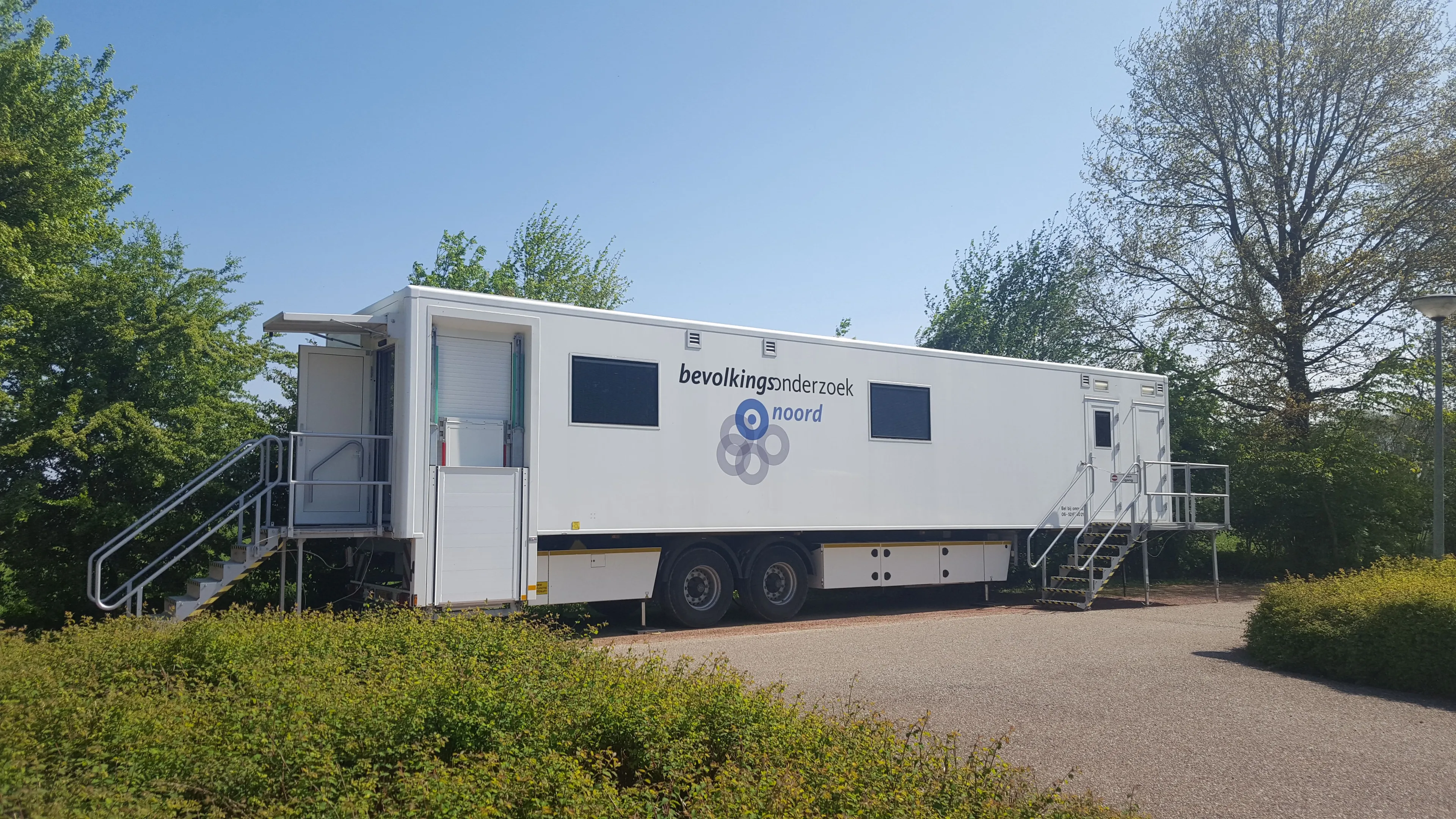 onderzoekswagen bevolkingsonderzoek noord