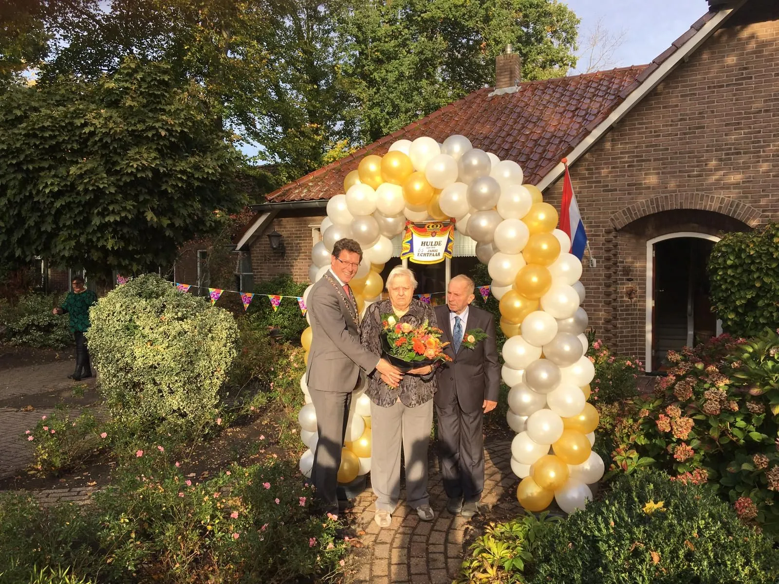 ruinen echtpaar hekman 65 jaar getrouwd