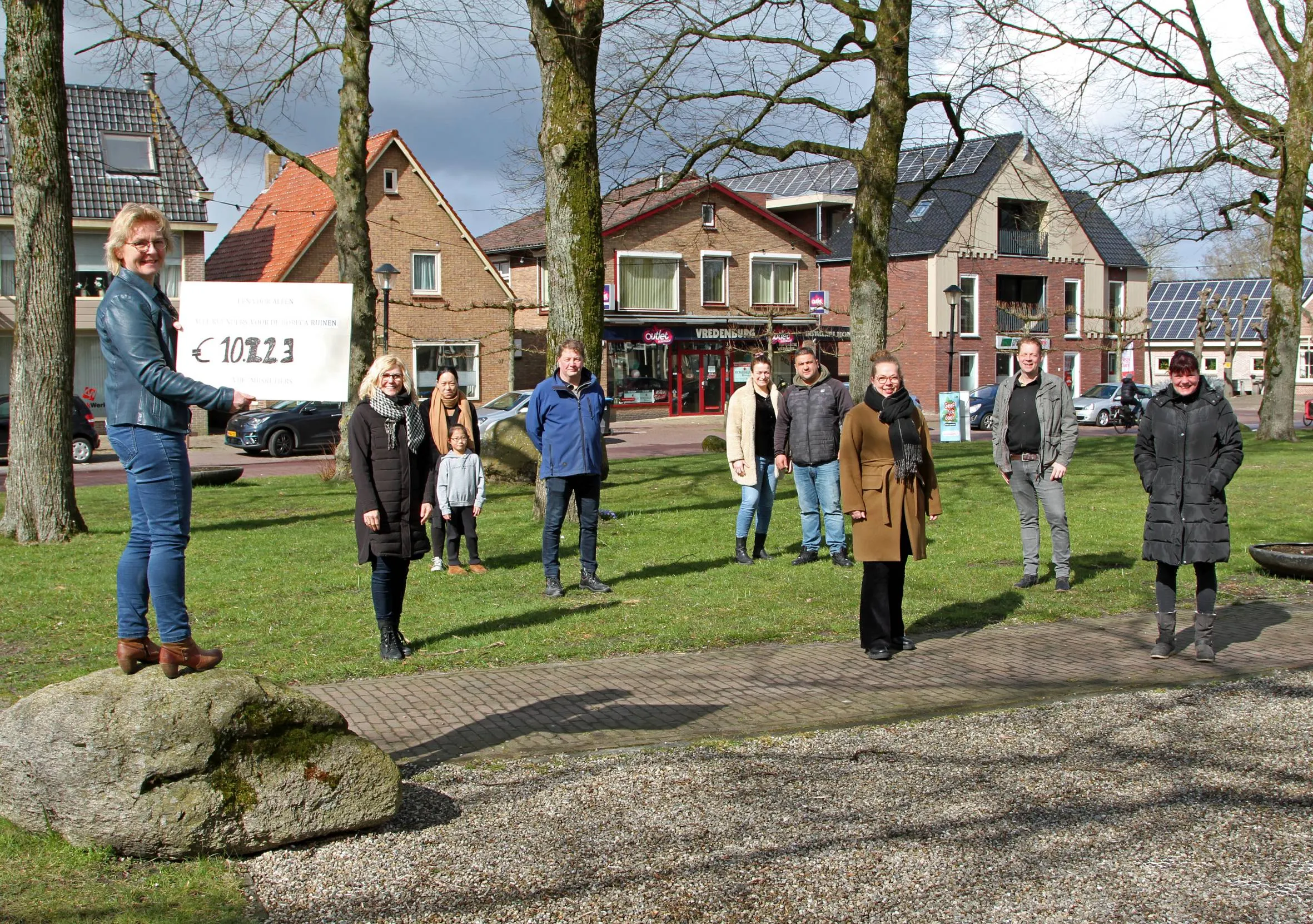 ruinen help horeca uitreiking door wethouder foto martin gritter