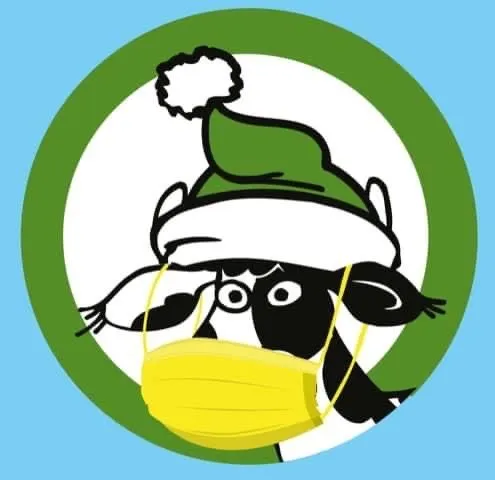 ruinerwold drentse koe mondkapje