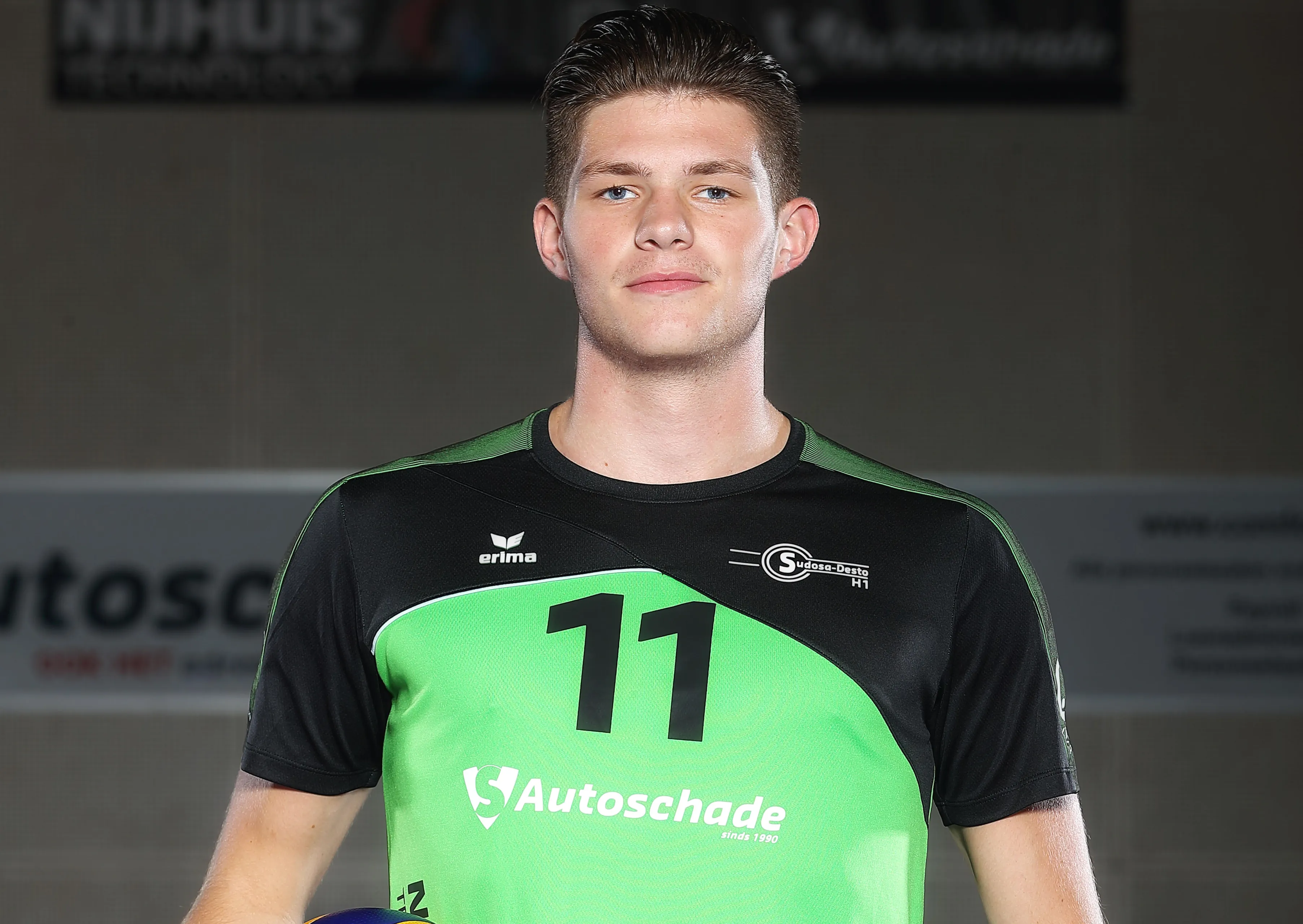 stijn de ruijter volleybal liggend groot