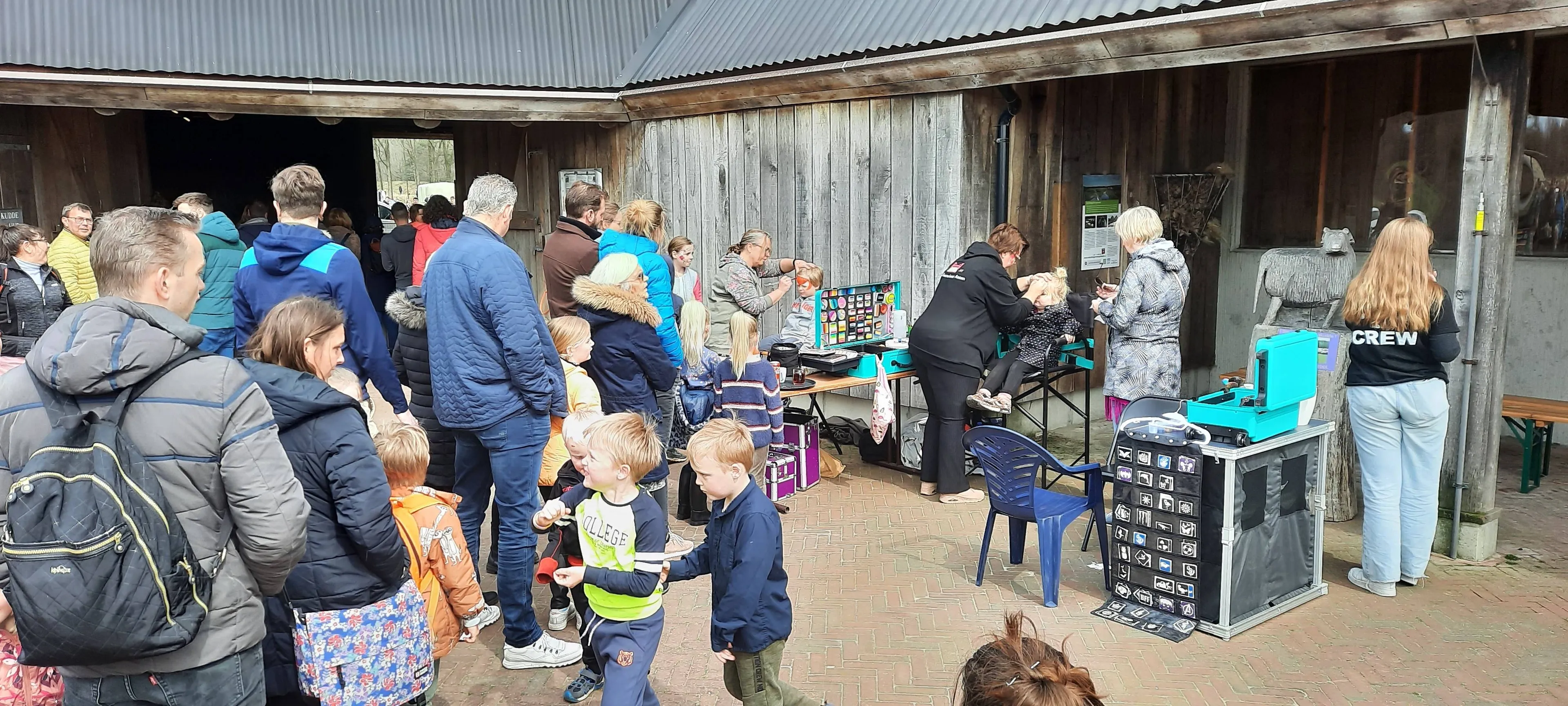 uffelte vogelfestival schmincken