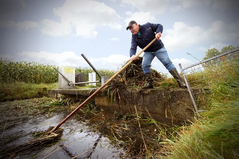 waterschap wdod onderhoud stuw