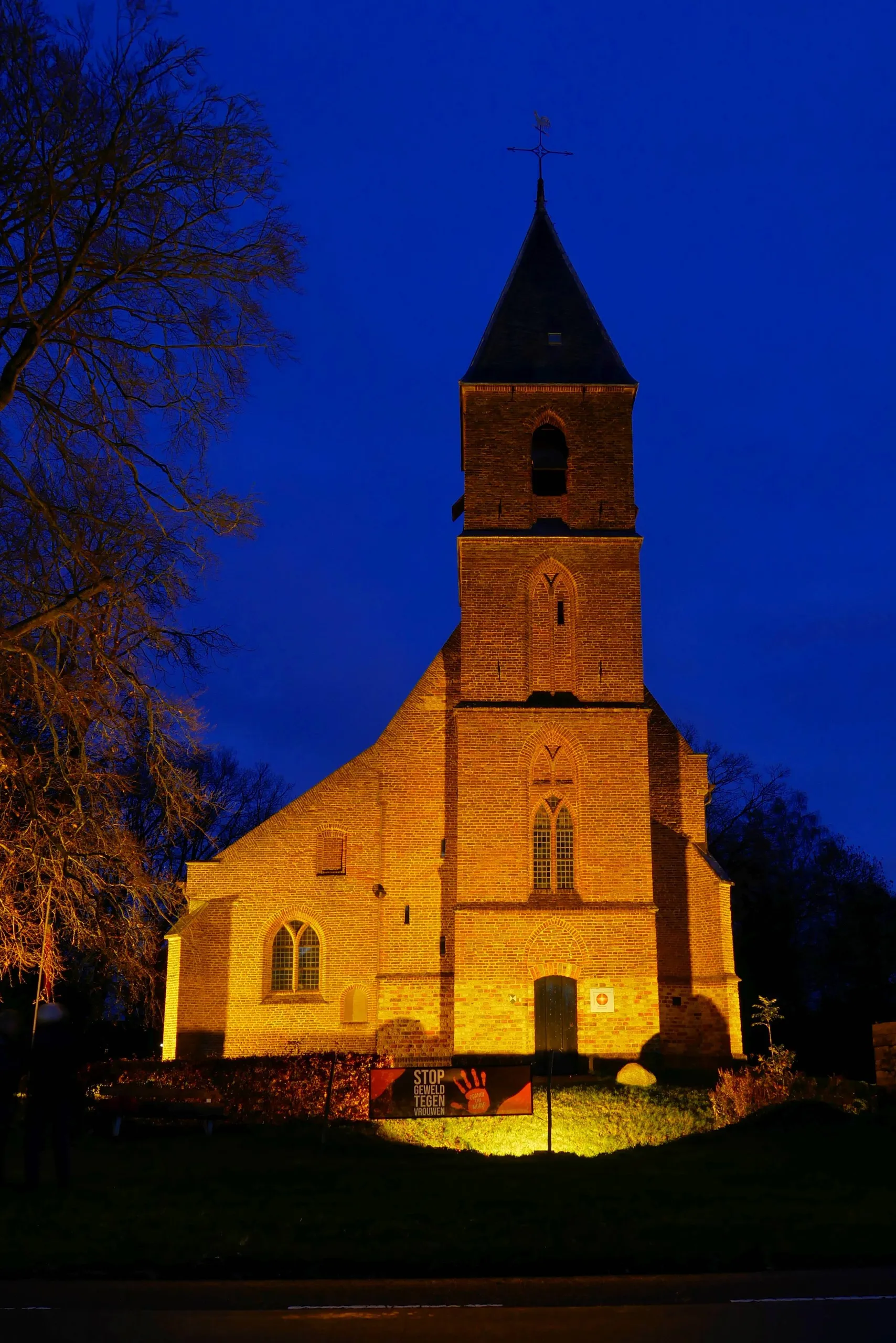 Blijdenstein 1. Oranje verlichte kerk