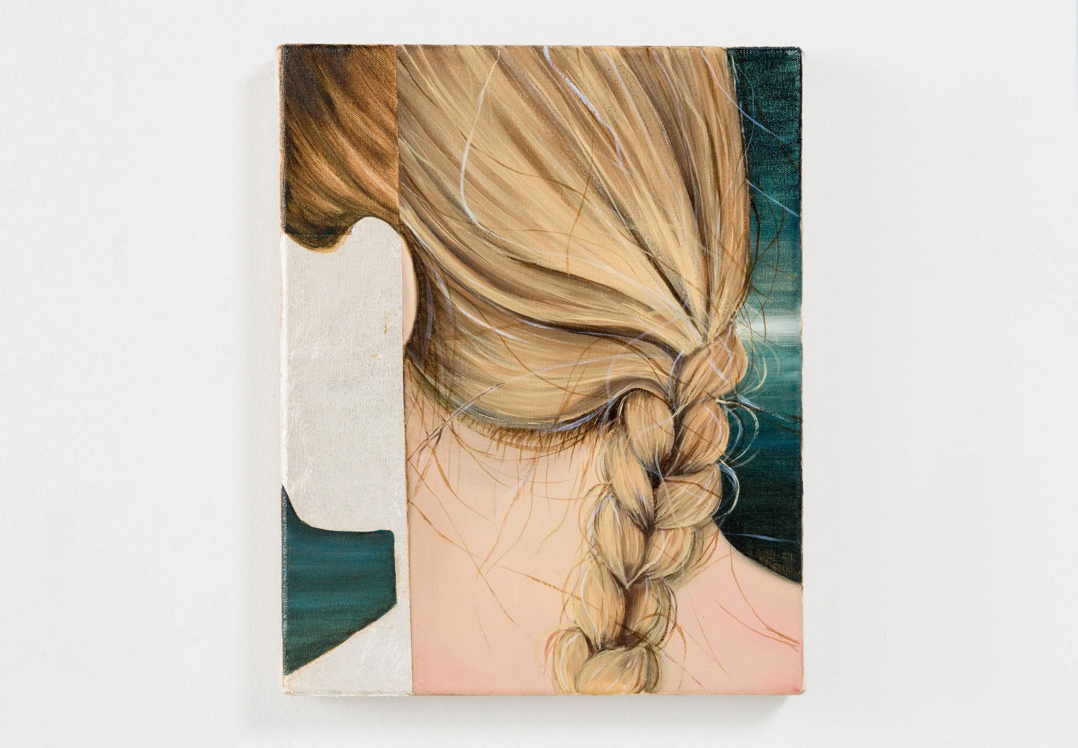 DR kunst Dwingeloo Elise van Staveren - nothing but time to lose I olieverf en bladzilver op canvas 2026a