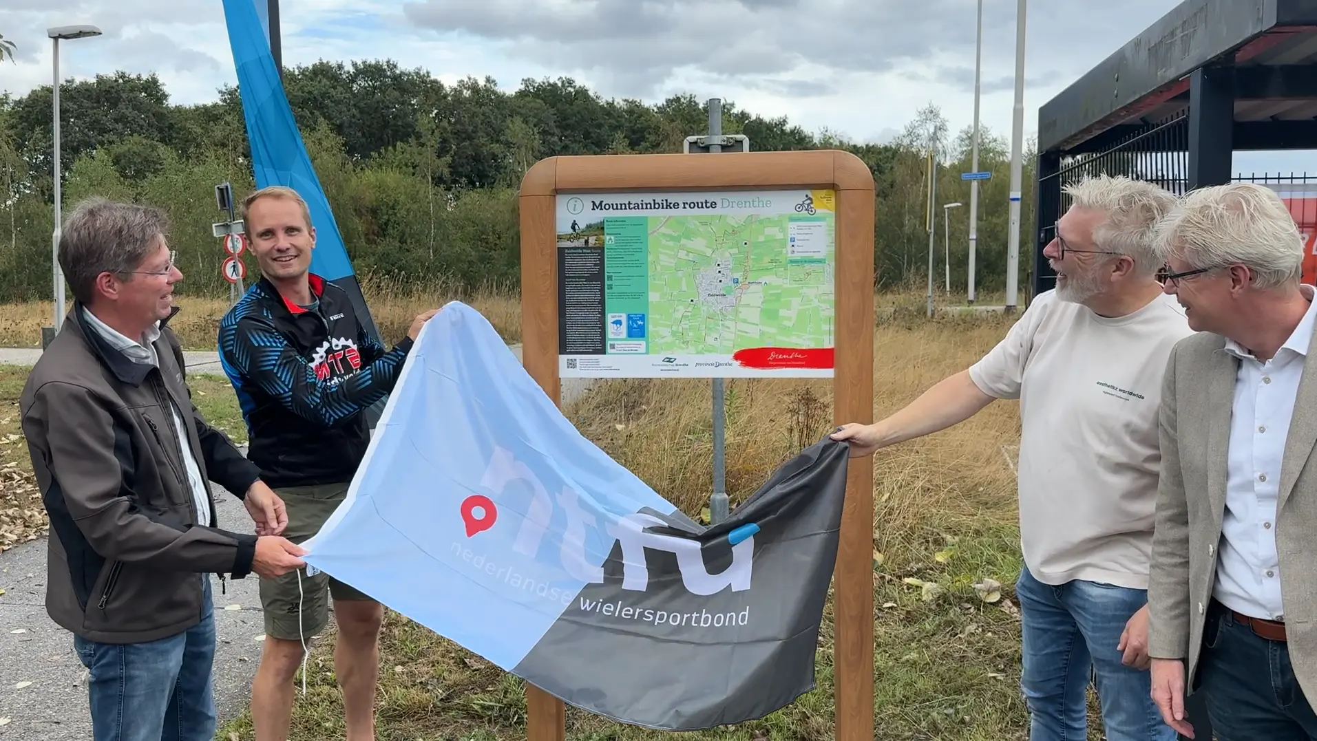 Zuidwolde Opening routebord MTB Zuidwolde