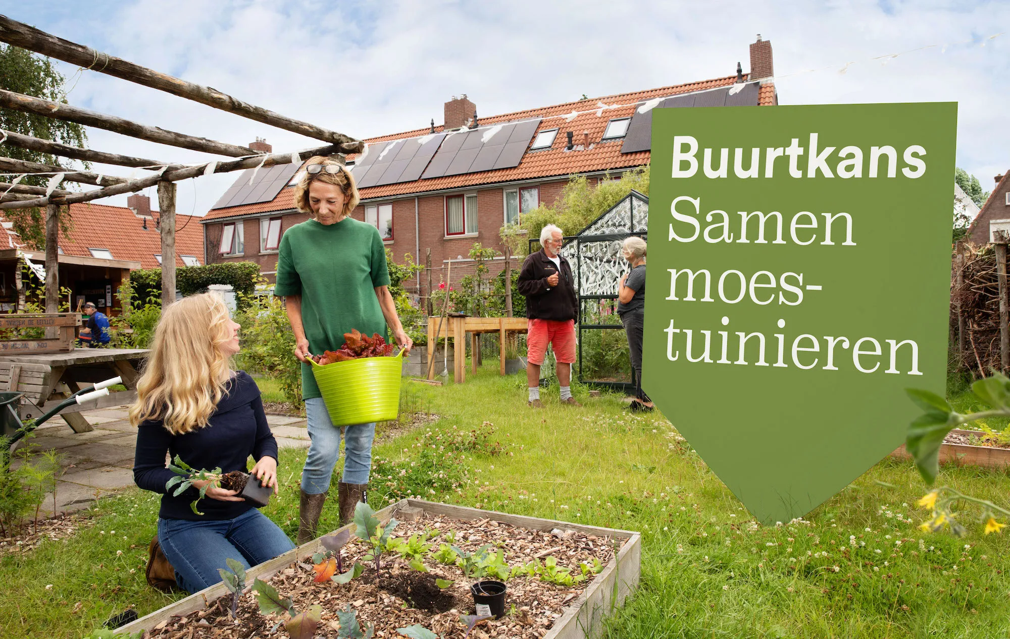 buurtkans voorbeeld moestuin