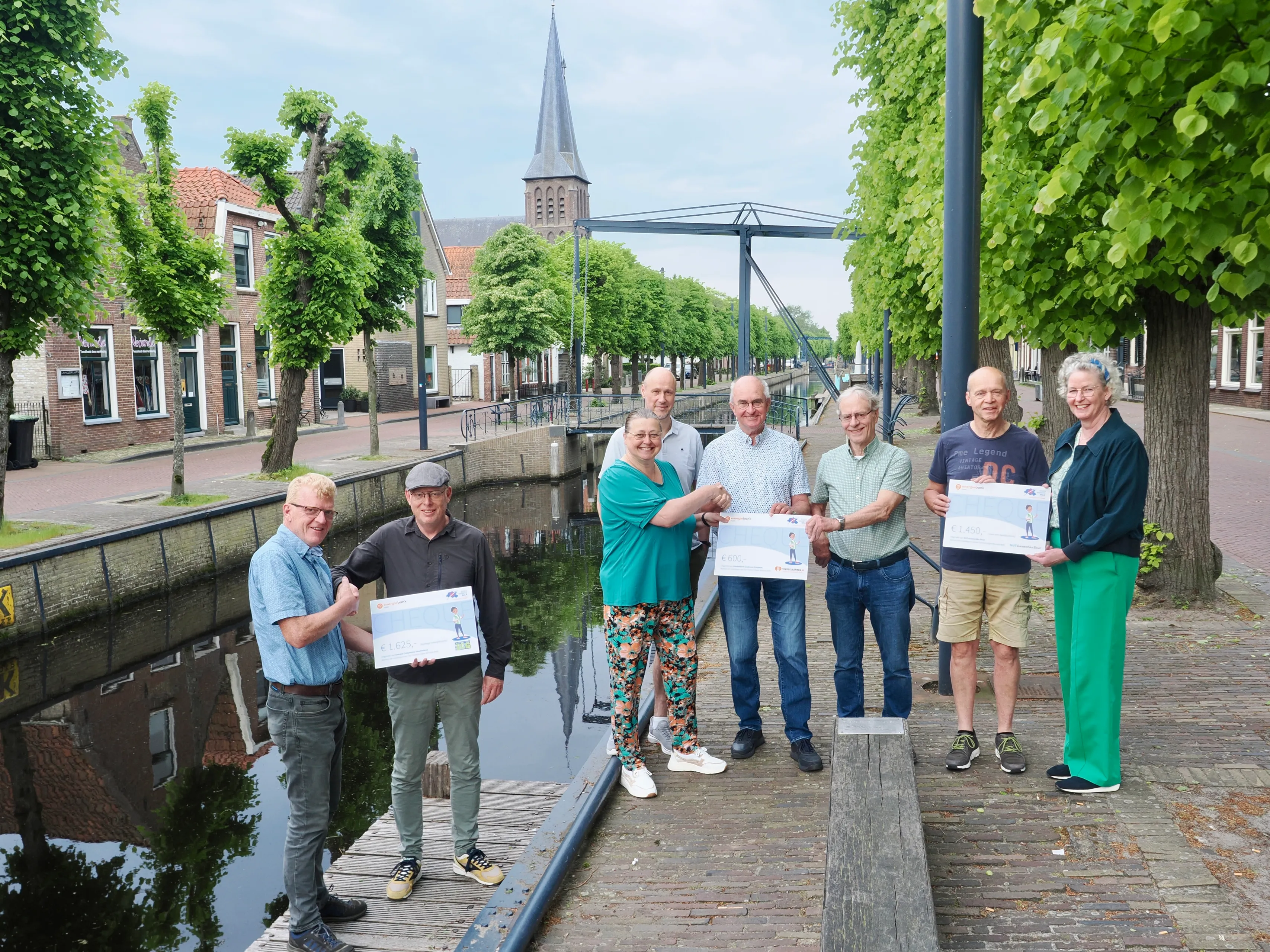 foto fixteam eigen warmte balk deelt geld uit aan goede initiatieven