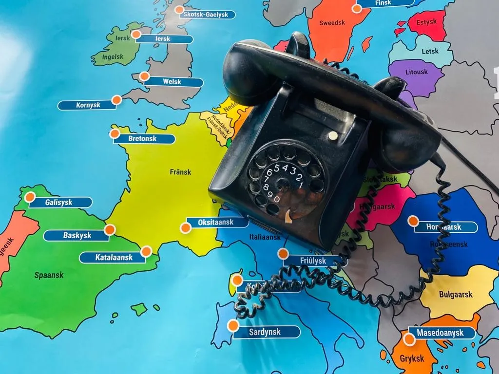 foto landkaart telefoon