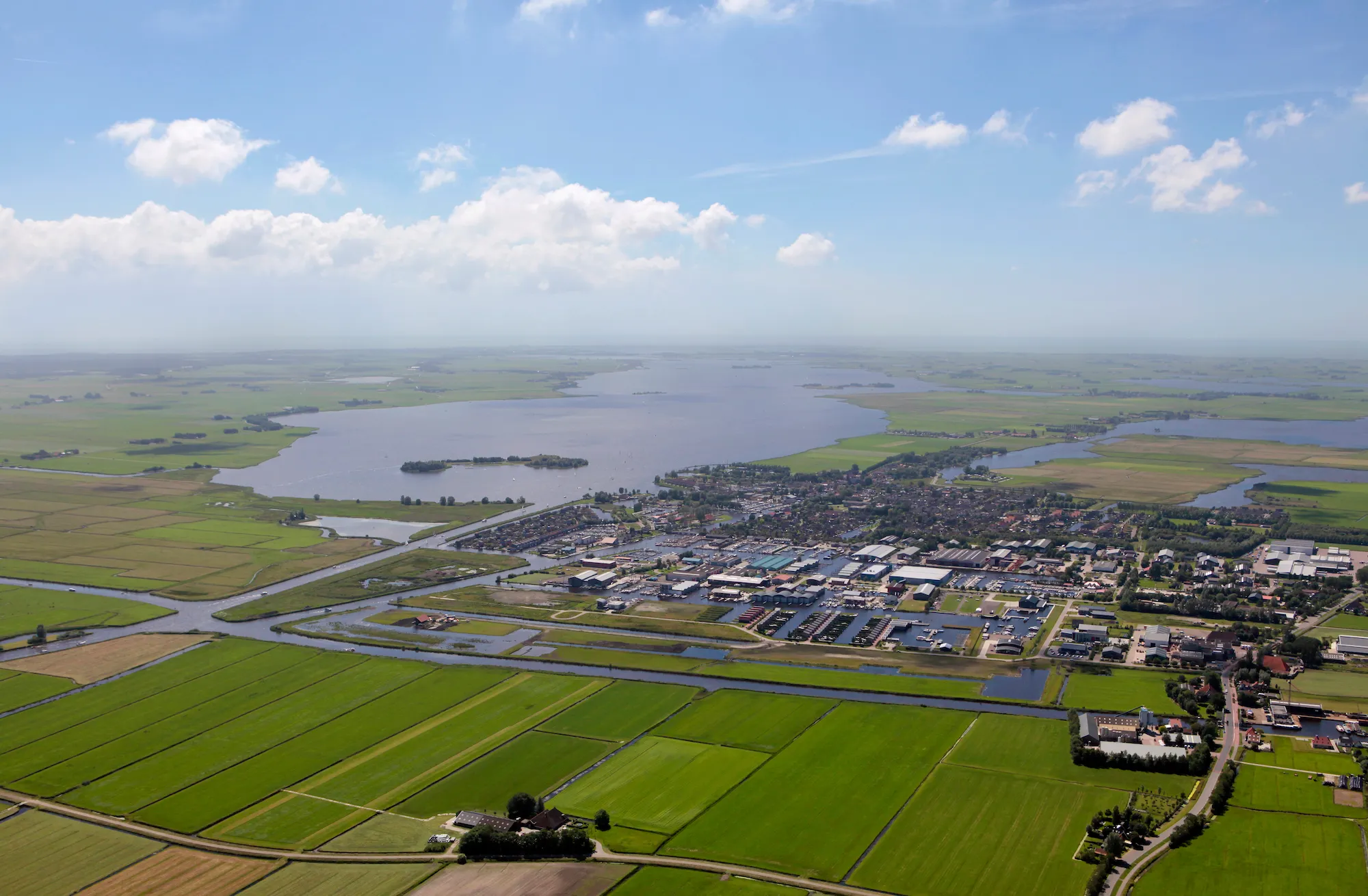 heeg vanuit de lucht c project heech staete