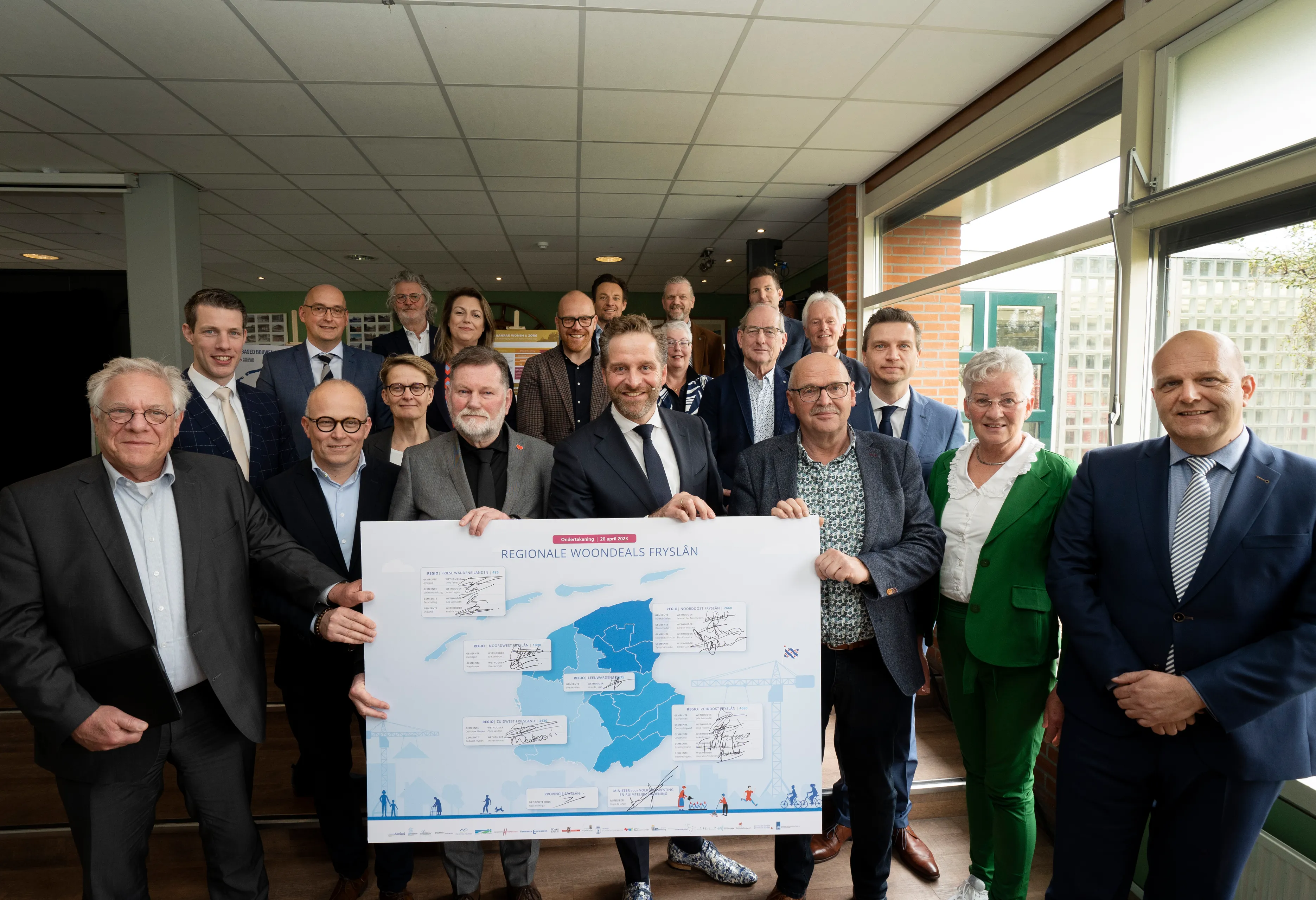 ondertekening regionale woondeals 20 april