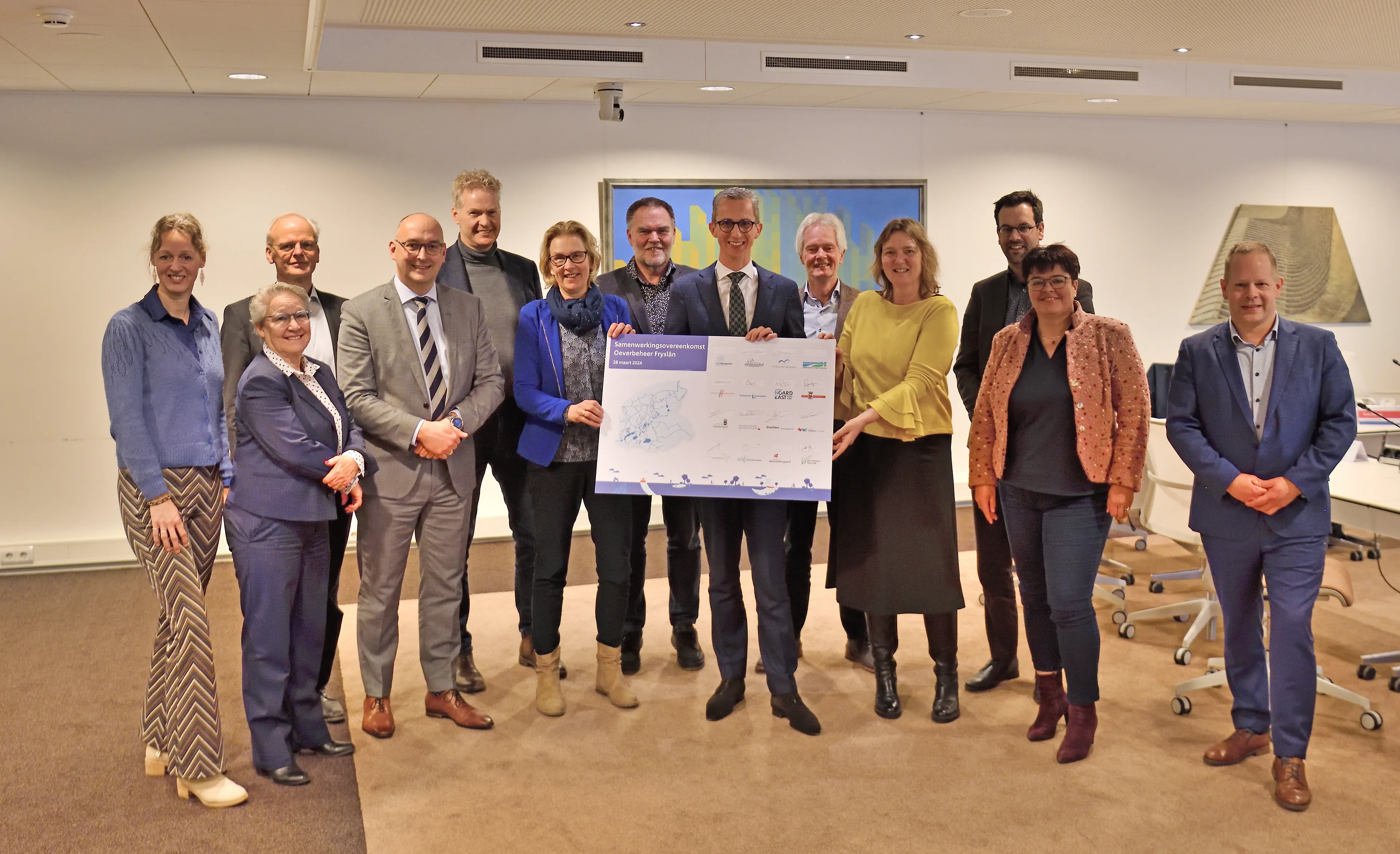 ondertekening samenwerkingsovereenkomst oeverbeheer