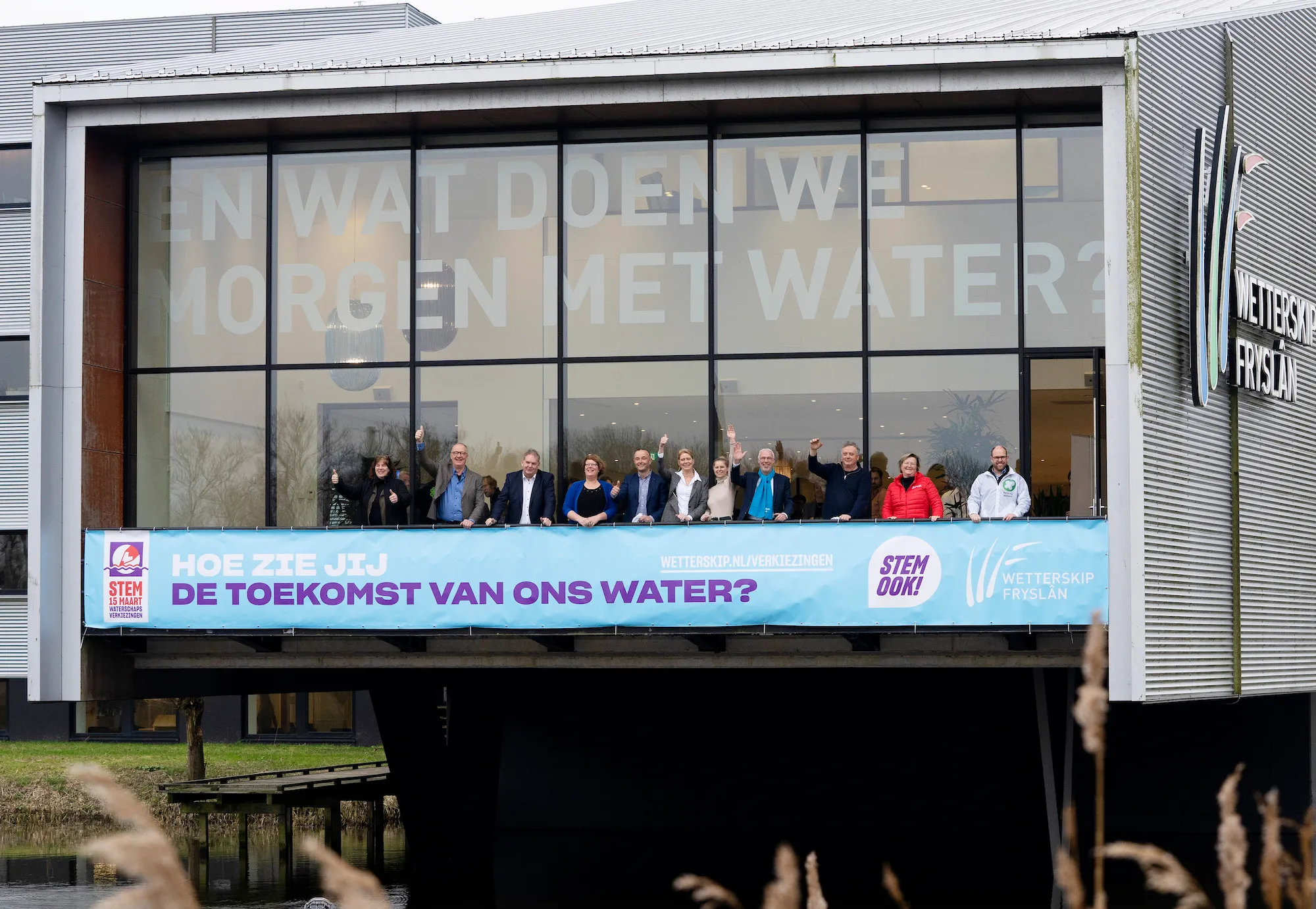 start campagne waterschapsverkiezingen