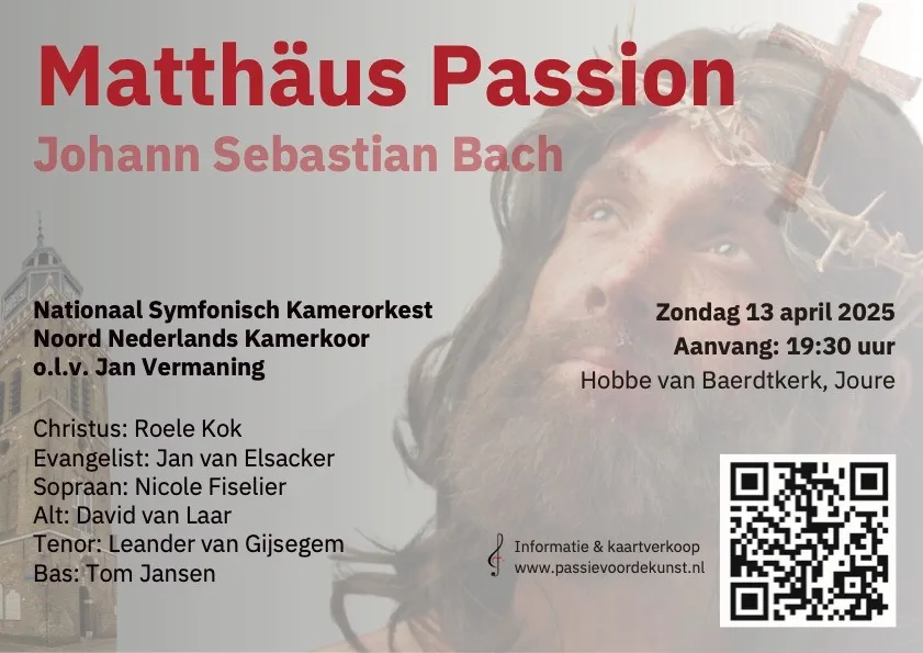 poster matthaus passion joure drukversie