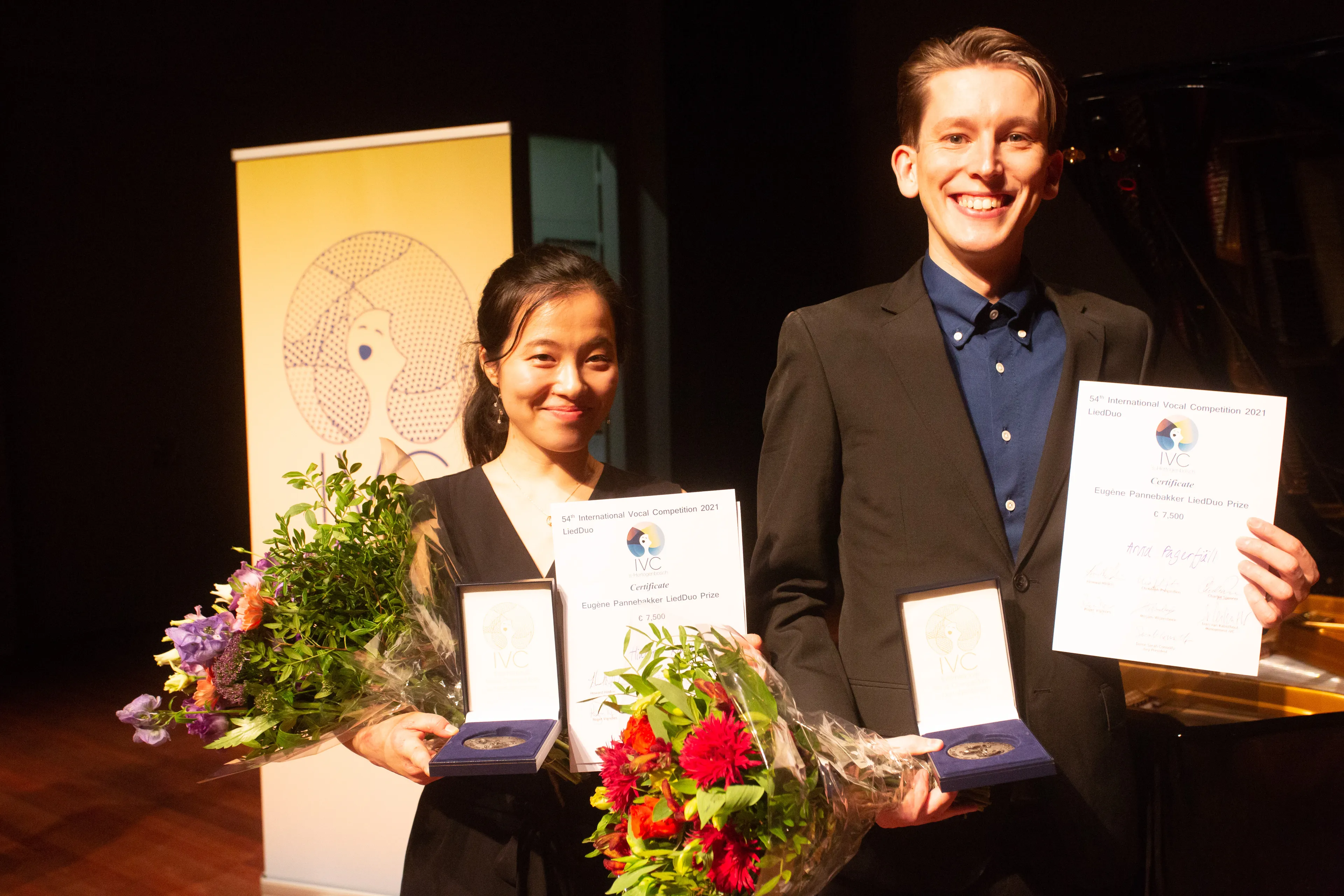 54th liedduo winners baritone arvid fagerfjall and pianist hikaru kanki c ronald knapp