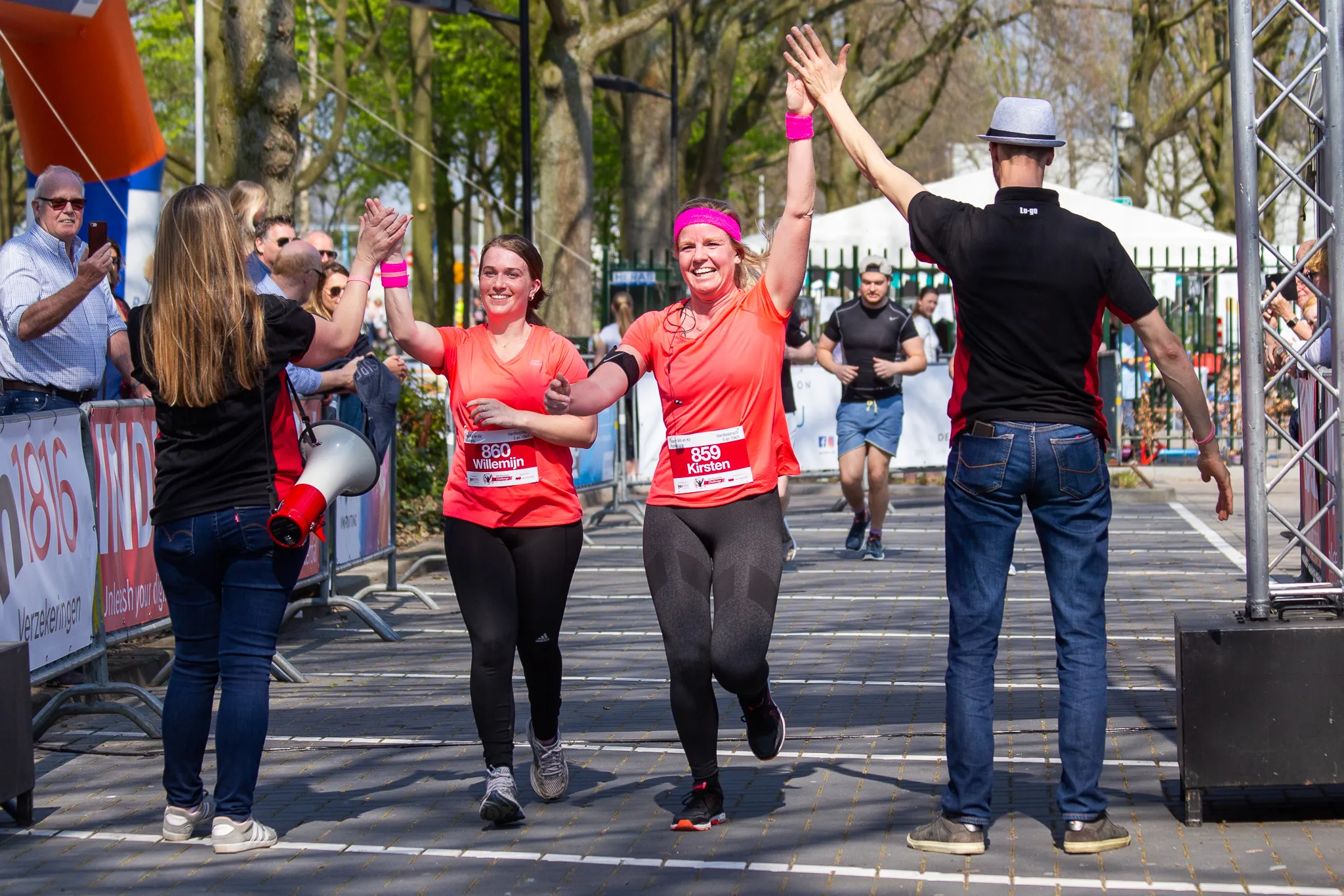 foto vc 2019 deelnemers bij finish