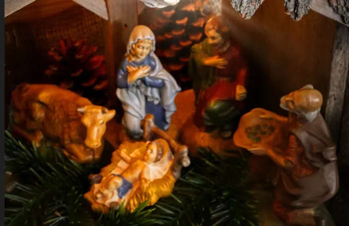 kerststal voor website