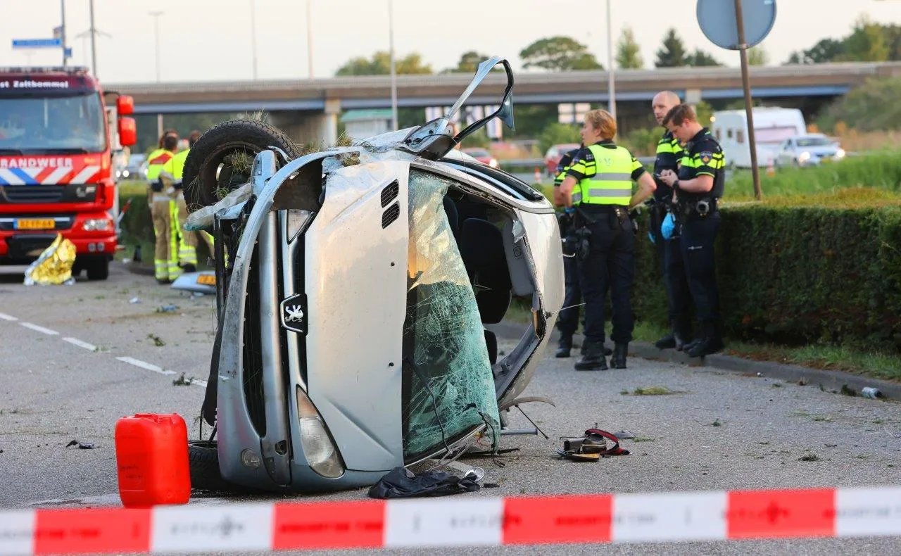 ongeval a2 zaltbommel 2