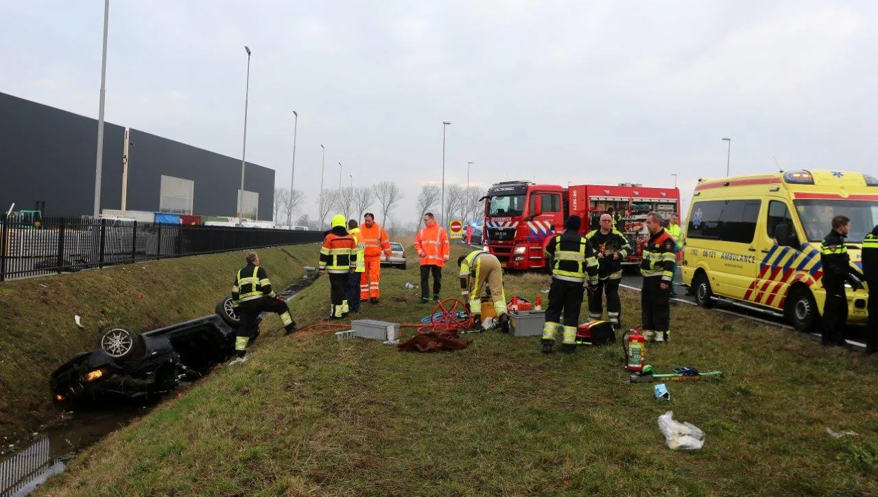 ongeval afrit a2 velddriel 1