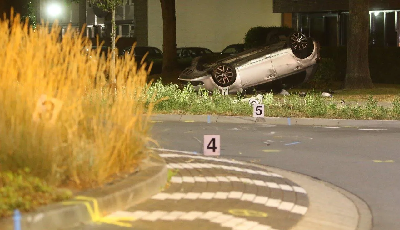 ongeval de harendonkweg rotonde sint teunislaan den bosch 0