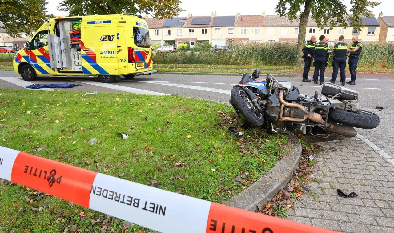 ongeval politiemotor 8