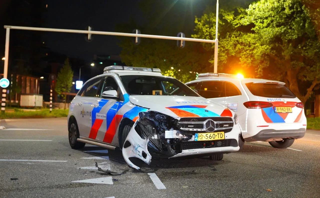 ongeval politiewagen 7