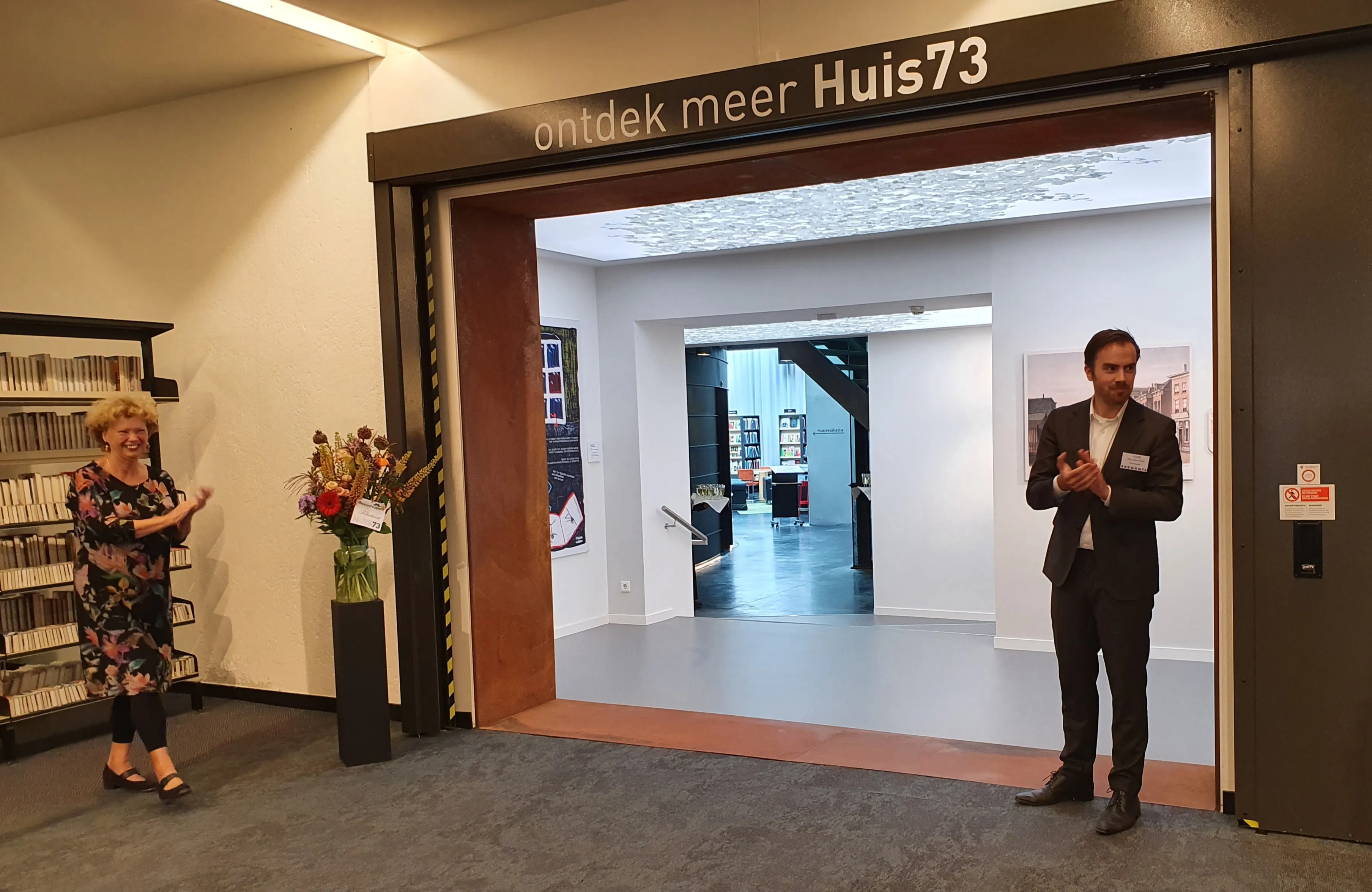 opening doorgang huis73