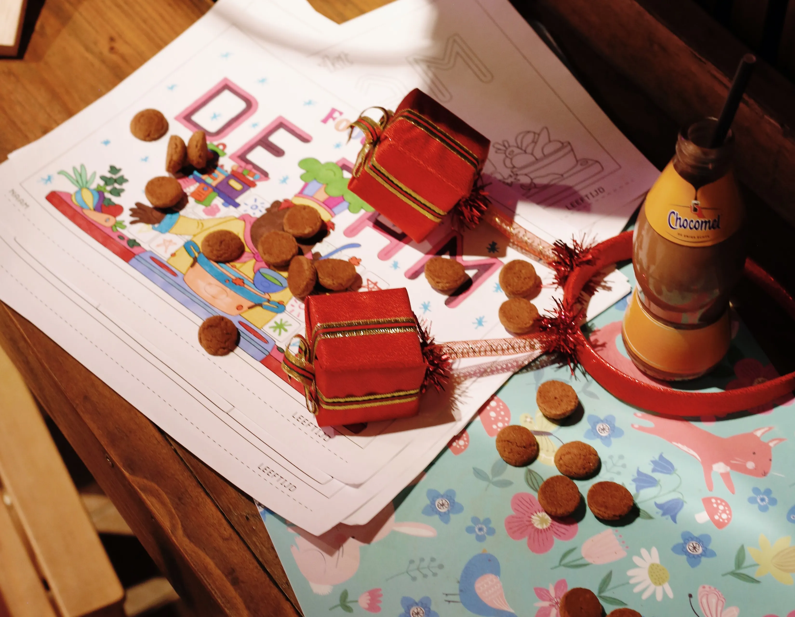 pepernoten bakken bij de fam