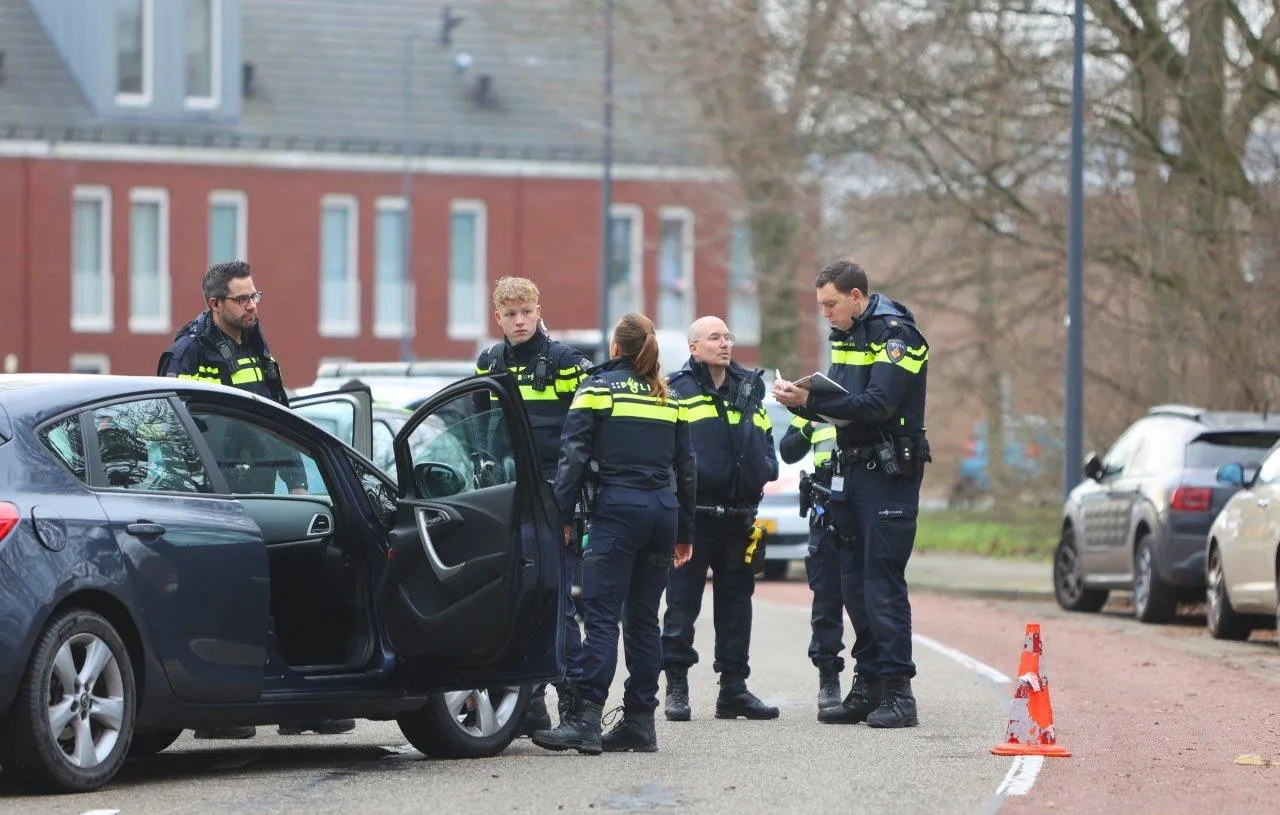 schot bij ongeval 2