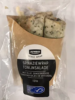 spinazie wrap jumbo