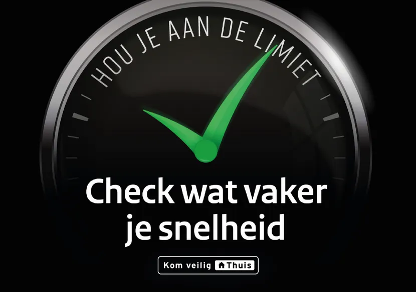 verkeersveiligheidscampagne snelheid